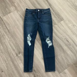 AE hi-rise jeggings